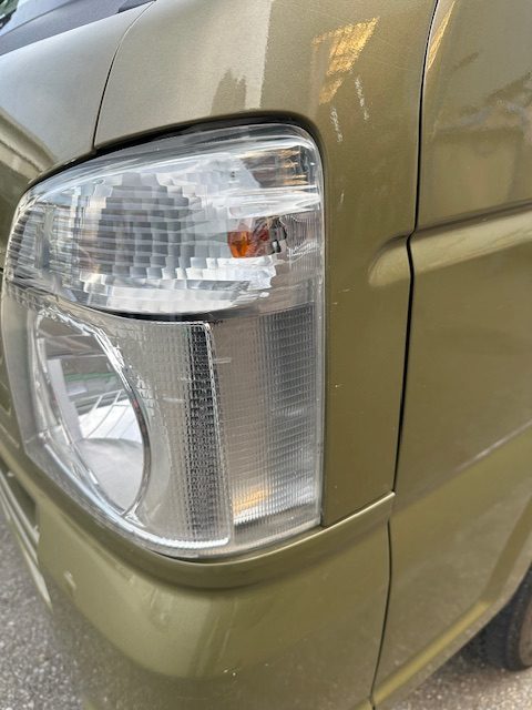 福岡中古車販売NEXUMが磨いたヘッドライト